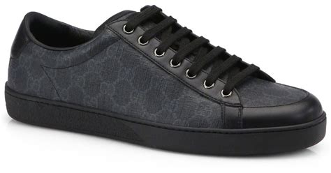 gucci brooklyn sneaker black|gucci sneakers for men black.